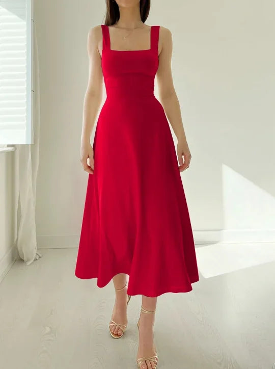 Audrey - elegantes Midikleid