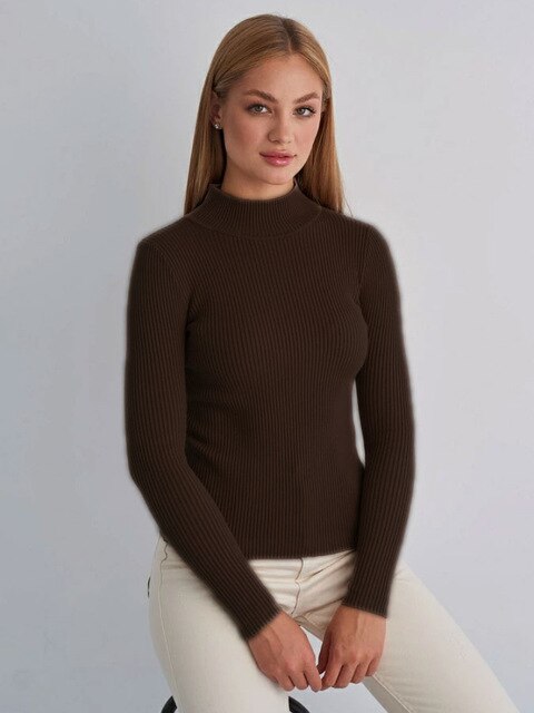 Rosie - Rollkragenpullover für Damen, bequem und modisch