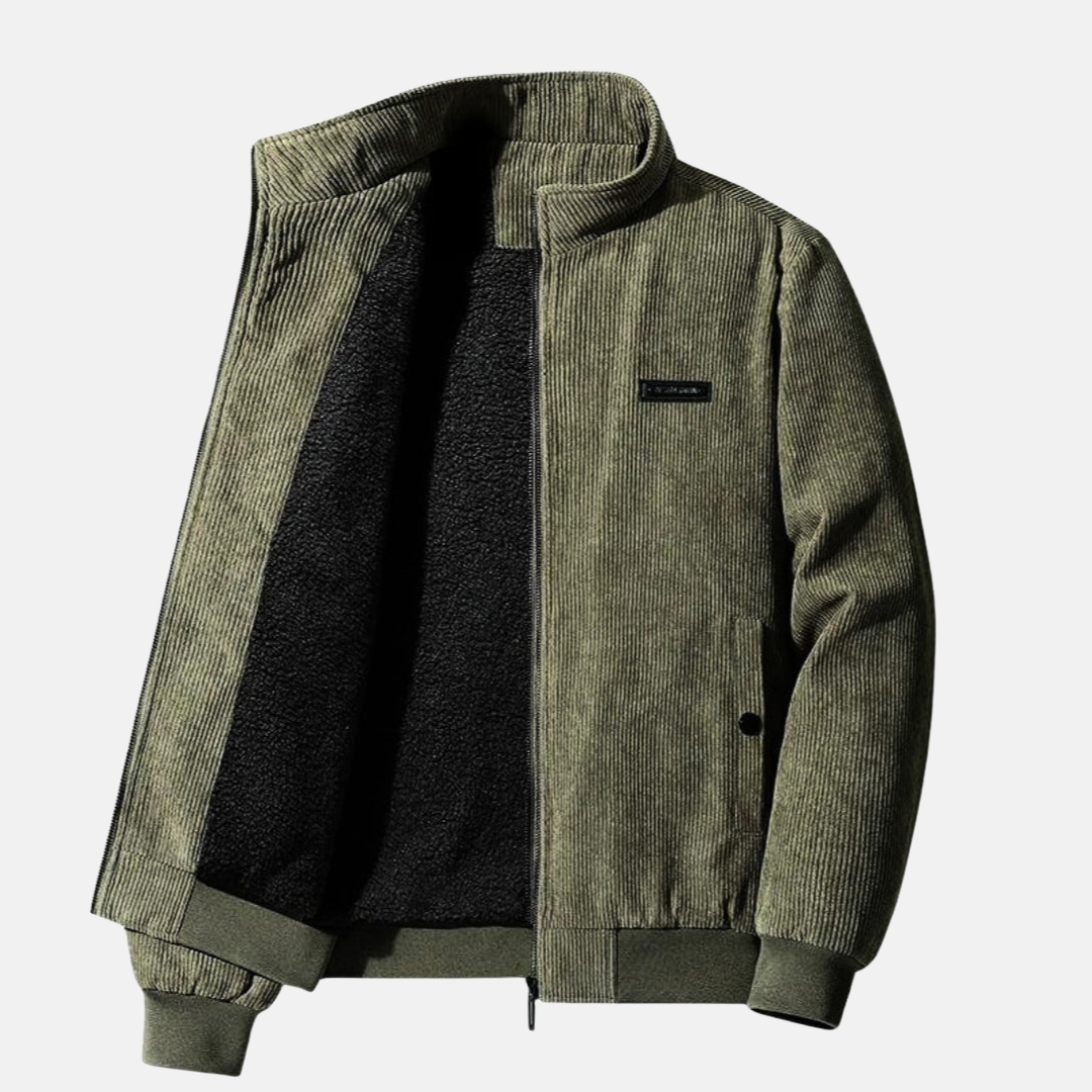 Jose - warme Sherpa-Cordjacke