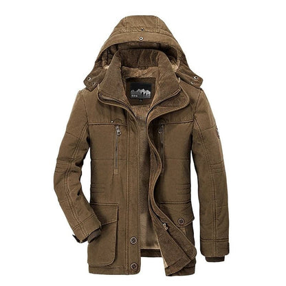 Jax - praktischer und warmer Parka mit weichem Futter