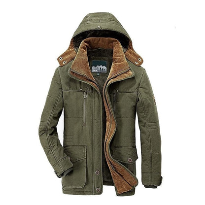 Jax - praktischer und warmer Parka mit weichem Futter