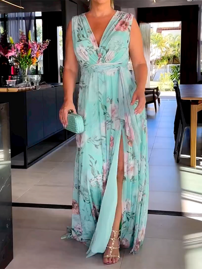 Nori - Sommerkleid mit V-Ausschnitt