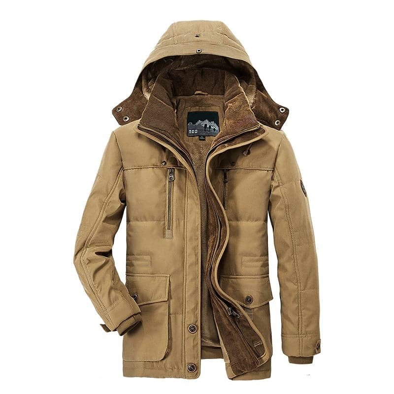 Jax - praktischer und warmer Parka mit weichem Futter