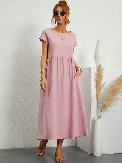 Meilani - lässiges Sommerkleid mit losen Taschen