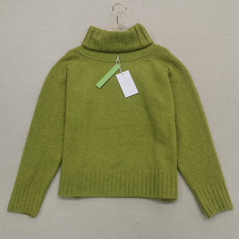 Leila - warmer Rollkragenpullover aus Strick für den Alltag