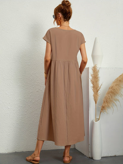 Meilani - lässiges Sommerkleid mit losen Taschen