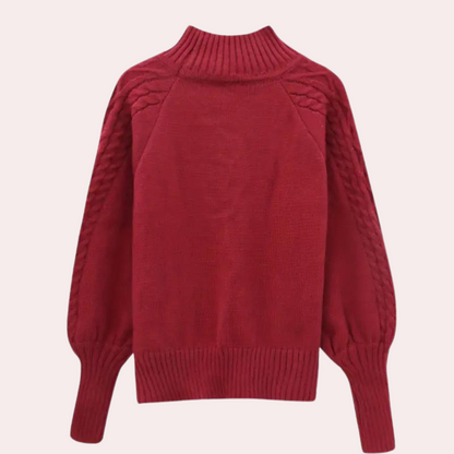 Ella - Modischer langärmeliger Strickpullover für Frauen