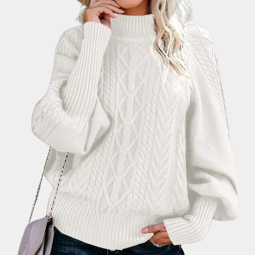 Ella - Modischer langärmeliger Strickpullover für Frauen