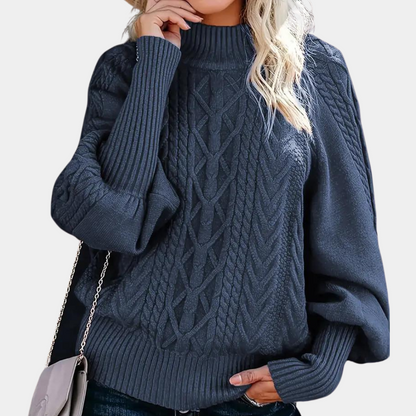 Ella - Modischer langärmeliger Strickpullover für Frauen