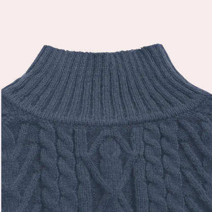 Ella - Modischer langärmeliger Strickpullover für Frauen