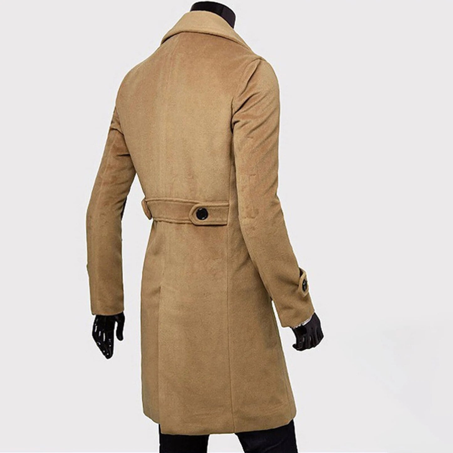 British - Trenchcoat winddichte Zweireiherjacke