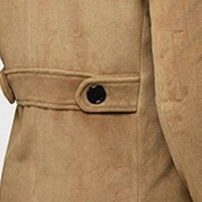 British - Trenchcoat winddichte Zweireiherjacke