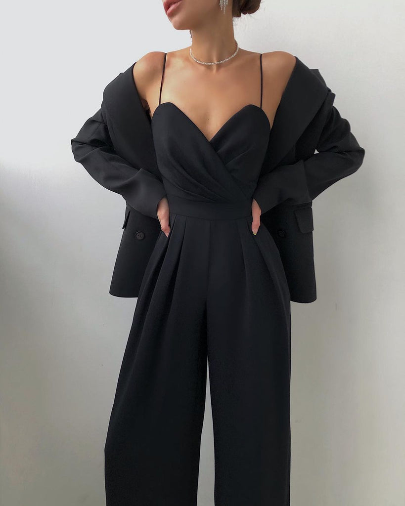 MonAmi® sexy Jumpsuit mit Gürtel