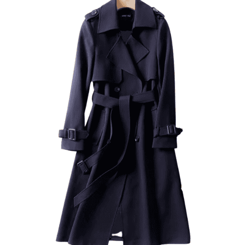 Kelly fundamentales Must-have modischer Trenchcoat für Frauen