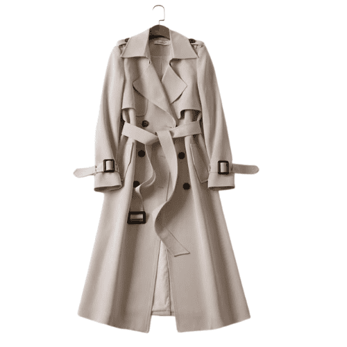 Kelly fundamentales Must-have modischer Trenchcoat für Frauen