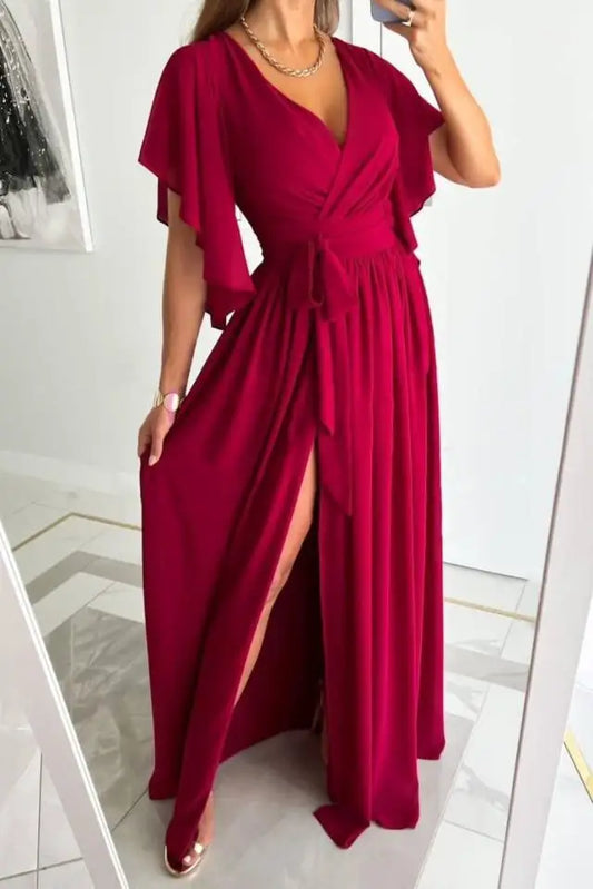 Lorelei - elegantes Kleid mit V-Ausschnitt