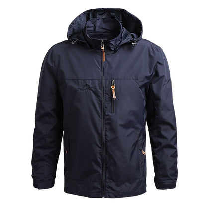 Adward - taktische wasserdichte Herrenjacke mit Kapuze - Outdoor Herrenjacke