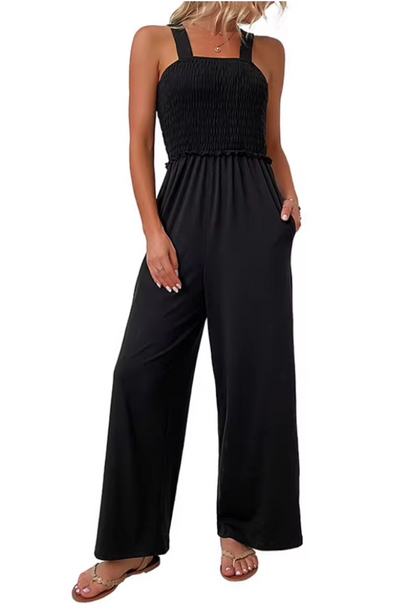 Kyleen - Sommermode Jumpsuit mit weitem Bein