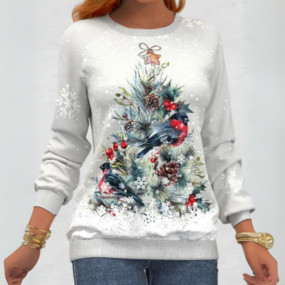 Noorje - Damen-Weihnachts-Sweatshirt