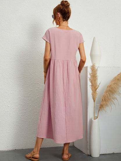 Meilani - lässiges Sommerkleid mit losen Taschen