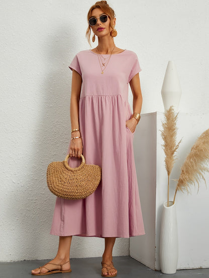 Meilani - lässiges Sommerkleid mit losen Taschen