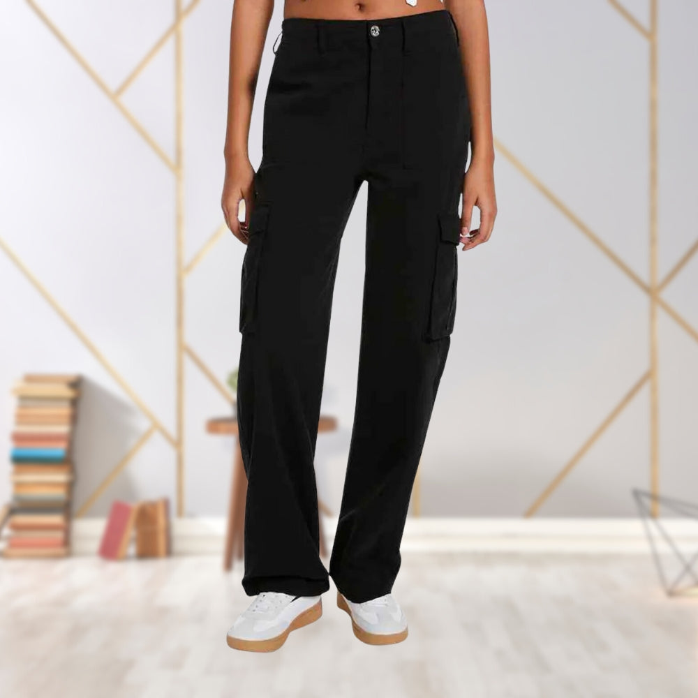 Fay Cargo Pants mit verstellbarem Bund für eine schlanke Taille und bequeme Passform