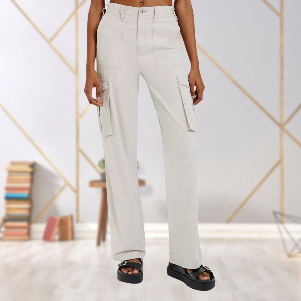 Fay Cargo Pants mit verstellbarem Bund für eine schlanke Taille und bequeme Passform