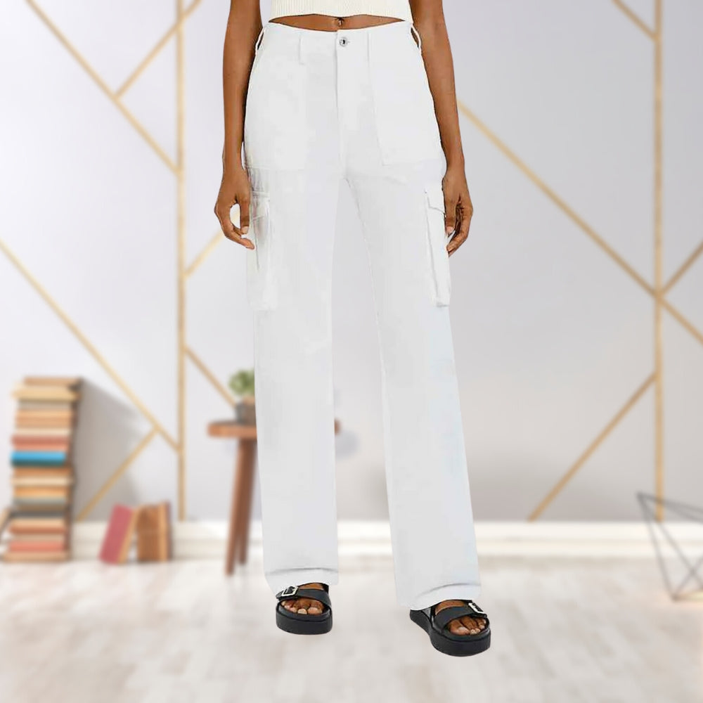 Fay Cargo Pants mit verstellbarem Bund für eine schlanke Taille und bequeme Passform
